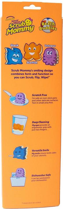 Produktbild Scrub Daddy Schwamm Sommeredition (3 Stk.)