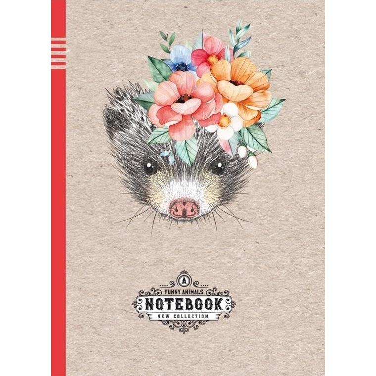 Fresh, Quaderno + Bloc notes, Dekoratives Notizbuch 145x197/64K Raster TW Łasica