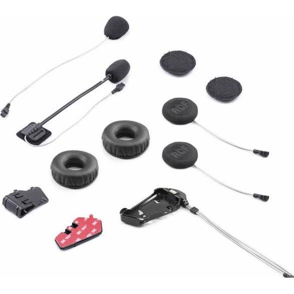 Thumbnail - Albrecht Midland BTR1 Advanced BT-Headset Motorradhelme Doppelset (1.20 km), Walkie-Talkie, Schwarz