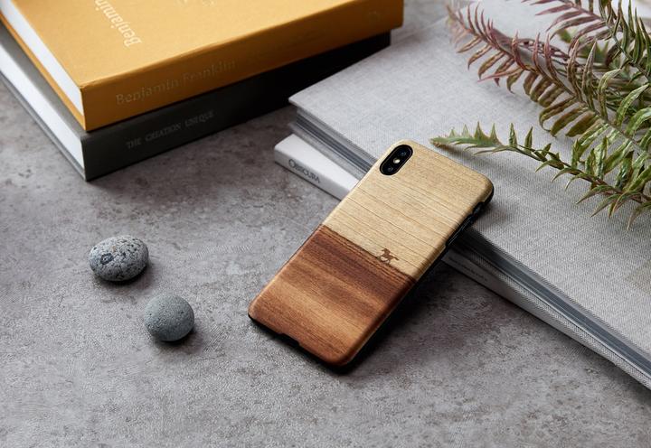Produktbild Man&Wood SmartPhone case iPhone XS Max mustang black (Apple iPhone XS Max)