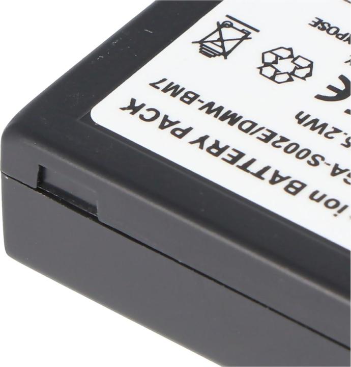 Produktbild AccuCell Akku Panasonic CGA-S002, CGR-S002, DMW-BM7 (Kamera Akku)