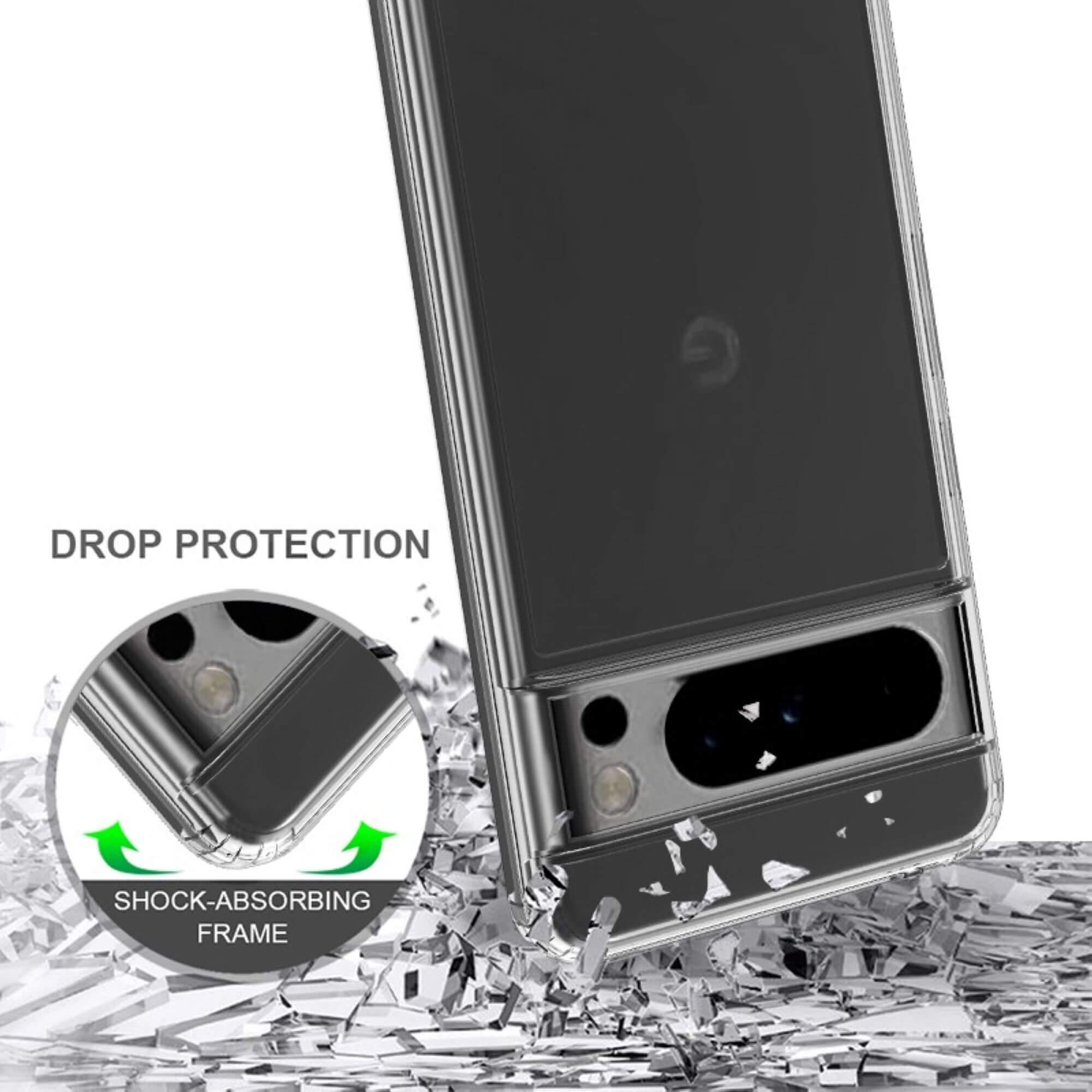 Thumbnail - JT Berlin BackCase Pankow Clear (Google Pixel 8 Pro), Smartphone Hülle, Transparent