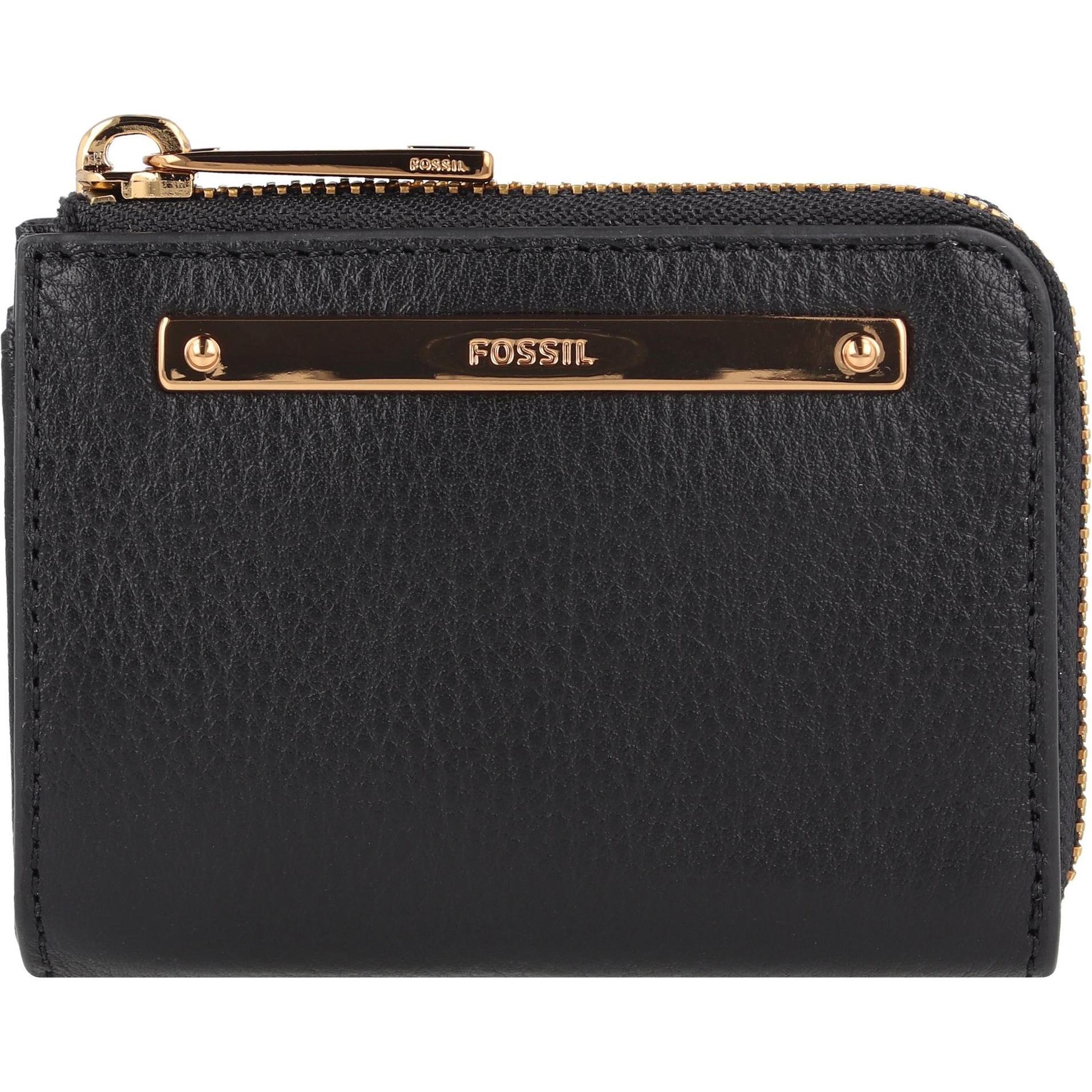 Thumbnail - Fossil, Damen, Portemonnaie, Liza Geldbörse Leder 10.5 cm, Schwarz