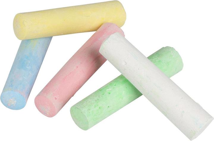 Actual product image Champ Jumbo Road Chalk, 50 pieces (Multicoloured, 50 x)