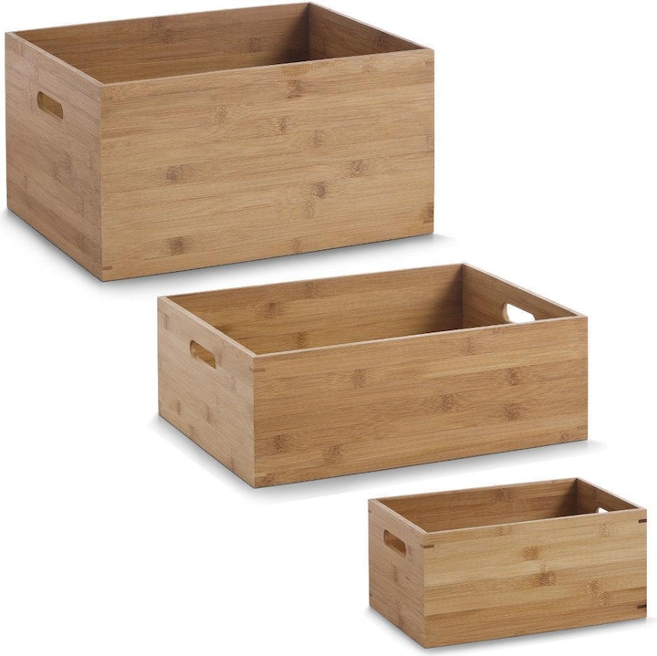 Image du produit Zeller Present Aufbewahrungskiste (40 x 30 x 14 cm, 17 l)