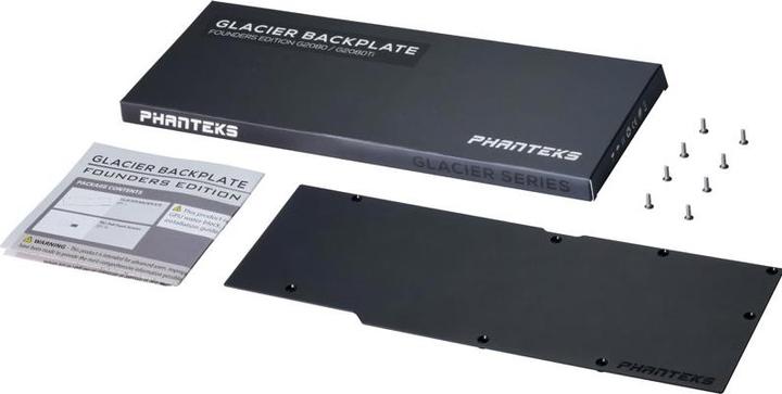 Actual product image Phanteks RTX 2080/2080 Ti Founders Edition Backplate