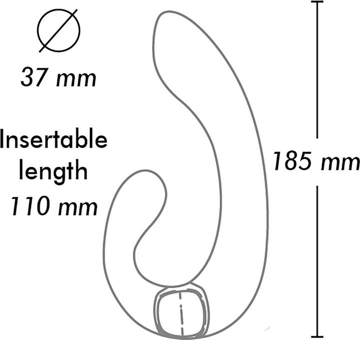 Actual product image Shunga Miyo Intimate Massager Purple