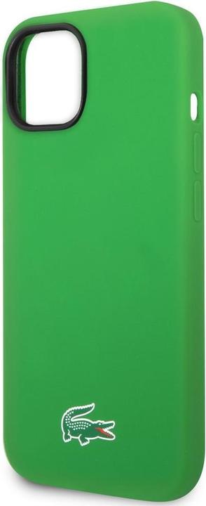 Produktbild Lacoste LCHMP14SSLON iPhone 14 / 15 / 13 6.1" green hardcase with Silicone and MagSafe (Apple iPhone 13, Apple iPhone 14, Apple iPhone 15)