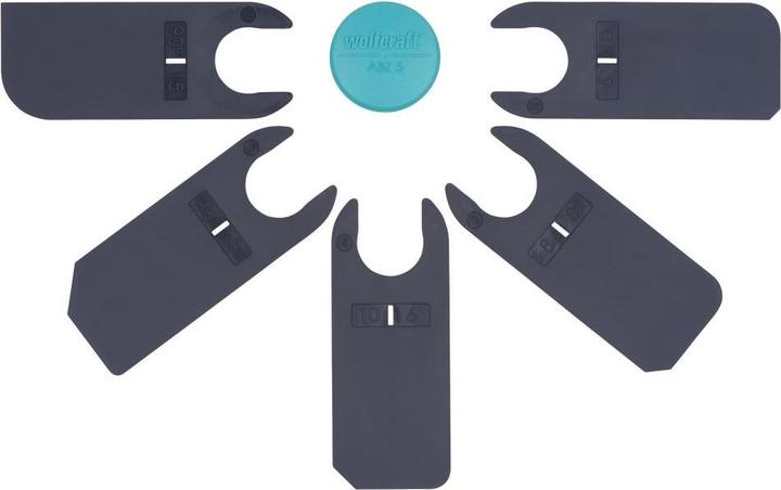 Actual product image wolfcraft 1 silicone puller tray 5 pcs. (9.30 cm)