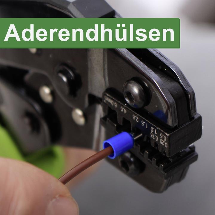 Productafbeelding Quadrios 22T014 22T014 Krimptangset adereindhulzen 0,25 tot 6mm²