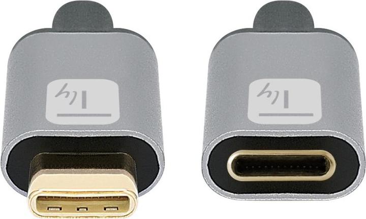 Produktbild Techly USB 3.2 Gen 2 USB-C M/F E-Mark (1 m, USB 3.2 Gen 2)