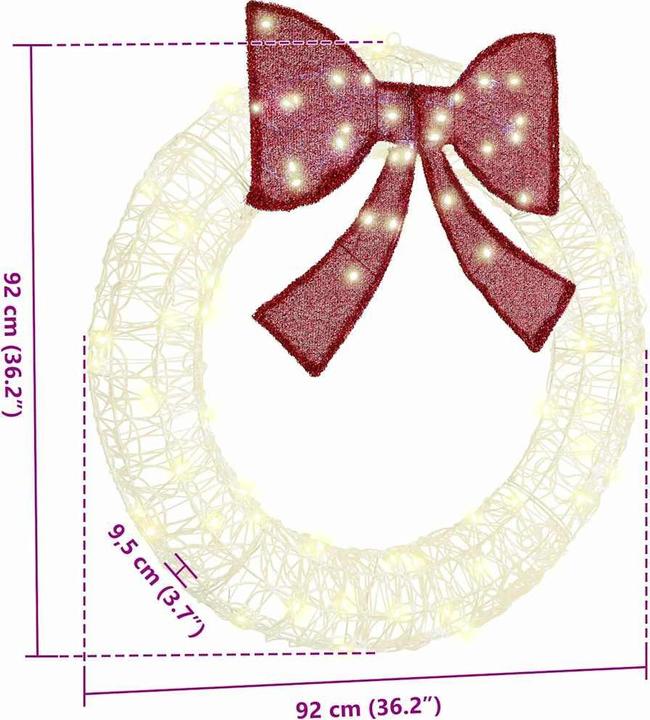 Image du produit vidaXL Weihnachtsdekoration