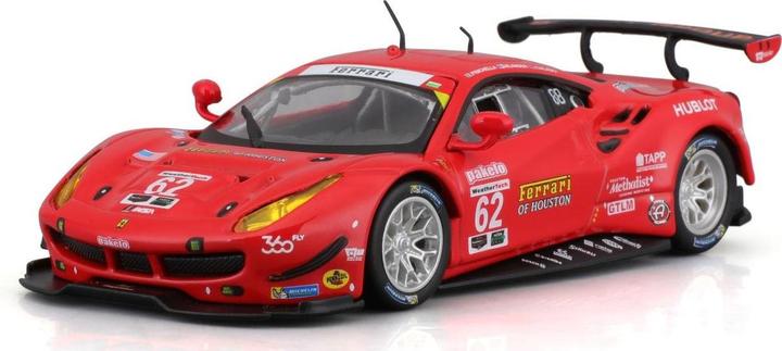 Produktbild Bburago Ferrari 488 GTE 2017 rot 1/43