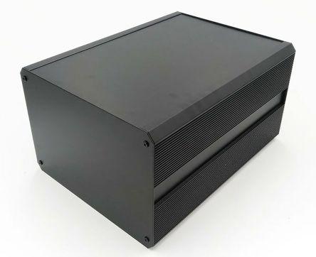 Immagine prodotto RS PRO Alloggiamento del dissipatore di calore in alluminio Nero Dimensioni esterne (Case)