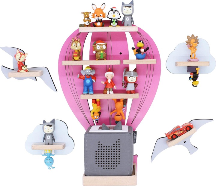 Produktbild Boarti Regal Heissluftballon Set Kinder Toniebox