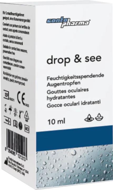 Produktbild Contopharm CONTOPHARMA Comf Loes drop see Fl 10ml (Kochsalzlösung Linsenmittel, 10 ml)