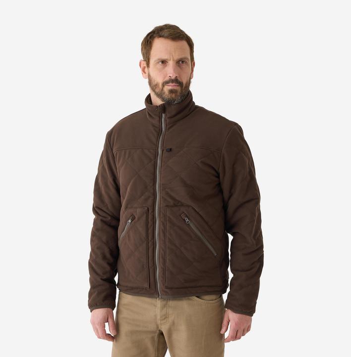 Immagine prodotto Solognac Jacke 500 wattiert geräuscharm braun (S)