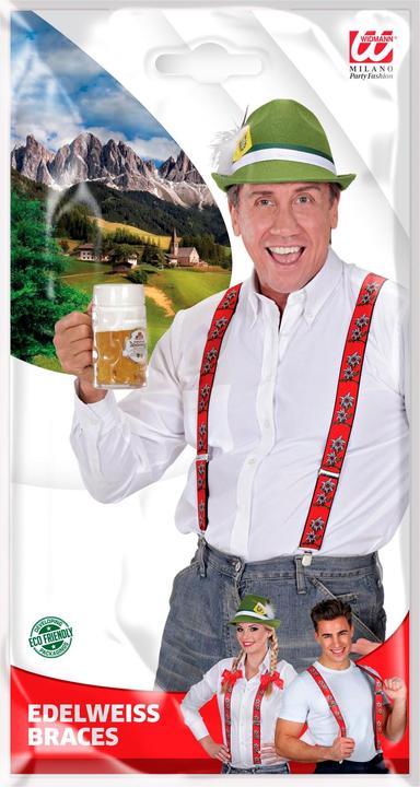 Produktbild Widmann Hosenträger Edelweiss (One Size)