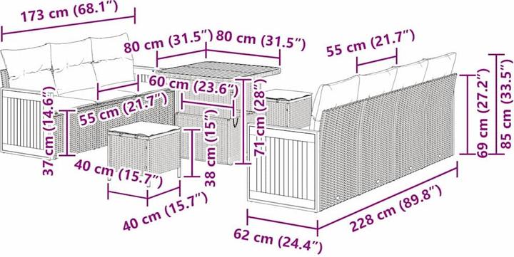 Produktbild vidaXL Roman