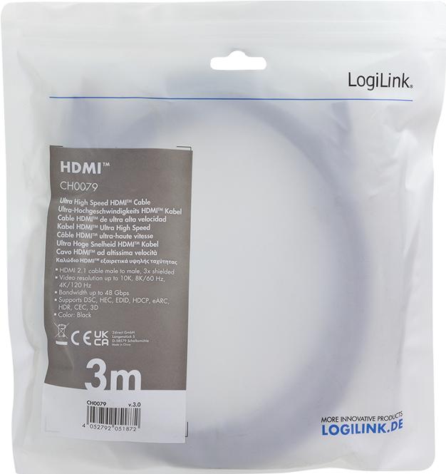 Image du produit LogiLink HDMI (Typ A) — HDMI (Typ A) (5 m)
