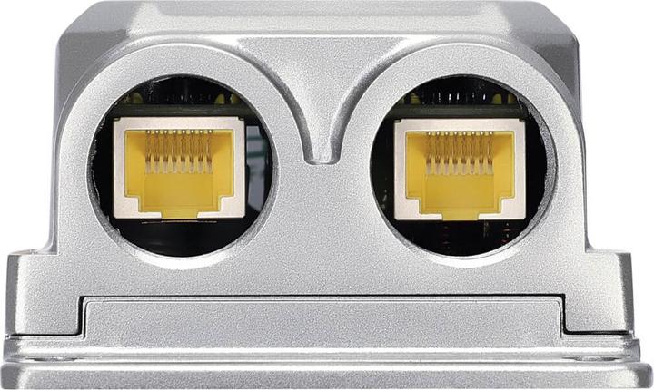 Actual product image Eaton 2-Port Gigabit Ethernet PoE+ Extender/Repeater - Cat5e/6/6a 95W IP67 IK10 328ft. 100 (RJ45 (3x))