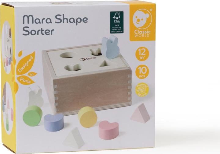 Immagine prodotto Classic World Selezionatore di stampi in legno Mara 10 pezzi.