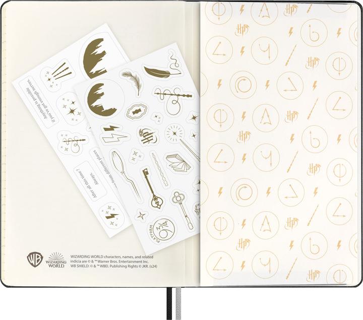Actual product image Moleskine Limited Edition Harry Potter notebook (130 x 210 mm, Lined, Hardcover)