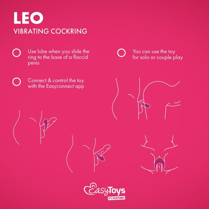 Produktbild Easytoys EasyConnect Appgesteuerter Vibrationscockring (4 cm)