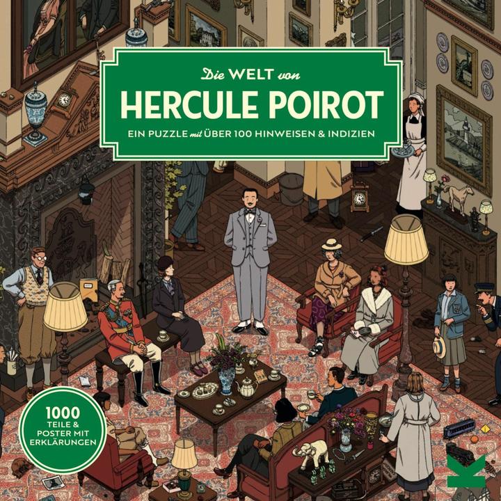 Immagine prodotto Il mondo di Hercule Poirot (1000 pezzi)