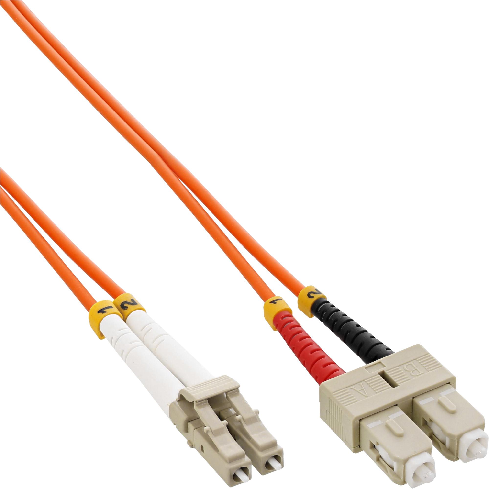 InLine LWL Duplex Kabel (0.50 m), Netzwerkkabel