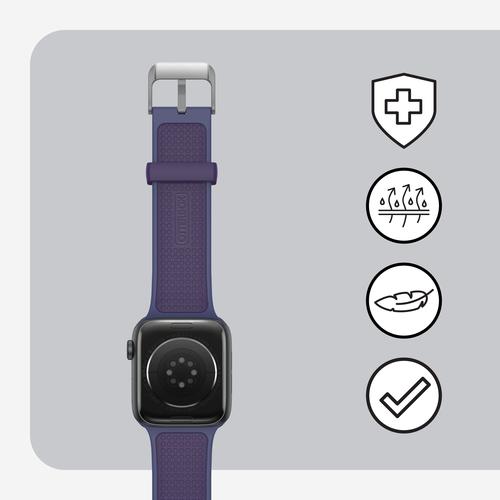 Image du produit OtterBox Watch Band pour Apple Watch Series 7/6/SE/5/4 (45 mm, 44 mm, 42 mm, Silicone)