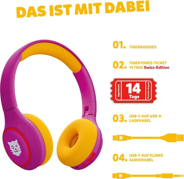 Produktbild Tigermedia Tigerbuddies Kopfhörer (Deutsch)