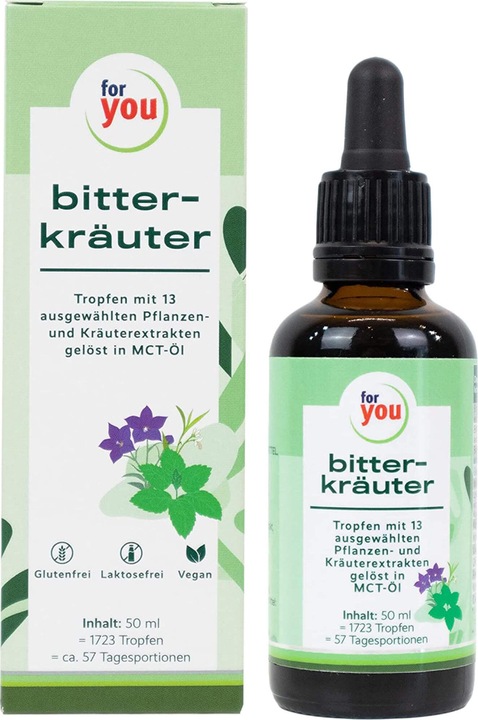 Actual product image For You bitter herbs drops (1 Piece, Droplet)