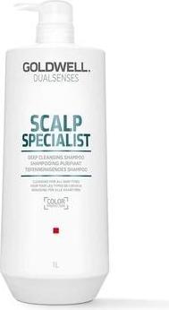 Actual product image Goldwell Dualsenses Scalp Specialist Deep Cleansing Shampoo 1000 ml (1000 ml, Liquid shampoo)