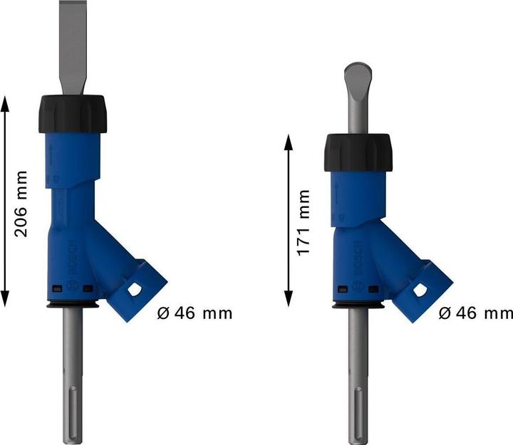 Produktbild Bosch Professional Zubehör Expert SDS Clean max Flachmeissel-Adapter 25 x 400 mm