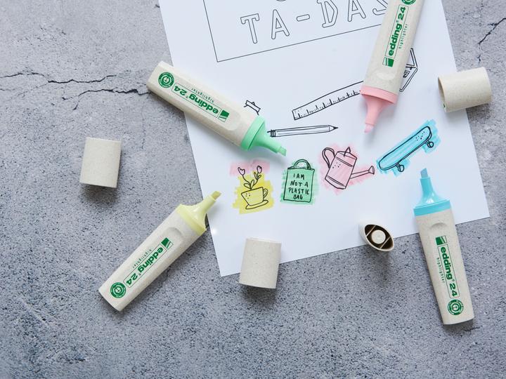 Produktbild Edding Textmarker 24 EcoLine (4 x)