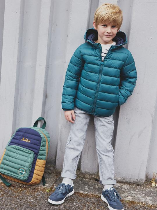 Actual product image Vertbaudet Jungen Light-Steppjacke mit Kapuze und Recycling-Polyester (158, 164)