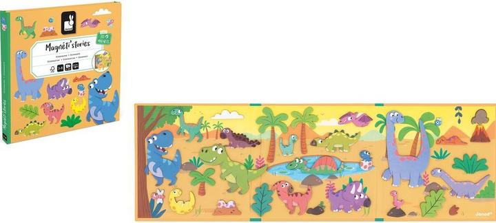 Actual product image Janod Magnetistories Dinosaurs (German, 3 - 8 years)