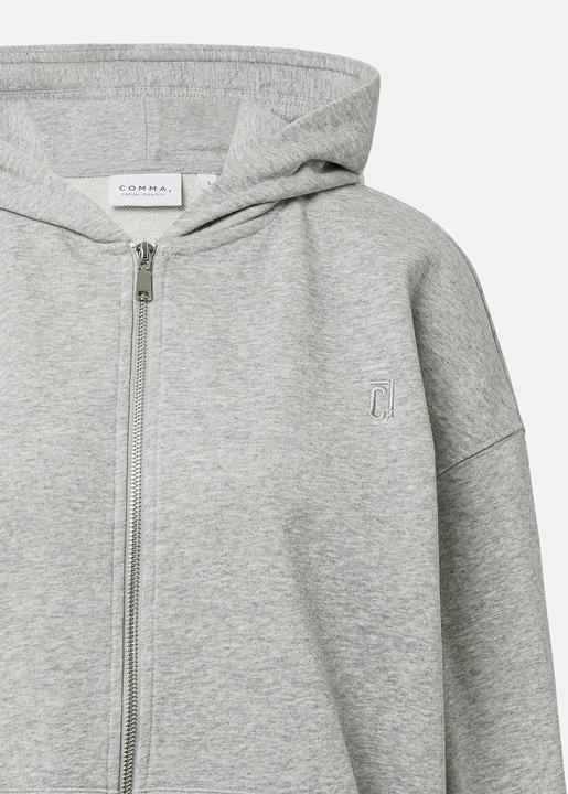 Produktbild Comma Sweatshirt Unisex Zip-Hoodie im Relaxed Fit (M)