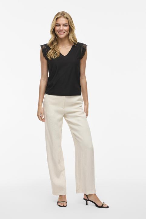 Immagine prodotto Vila VITRAV V-Ausschnitt Oberteil mit angeschnittenen Ärmeln (XL)