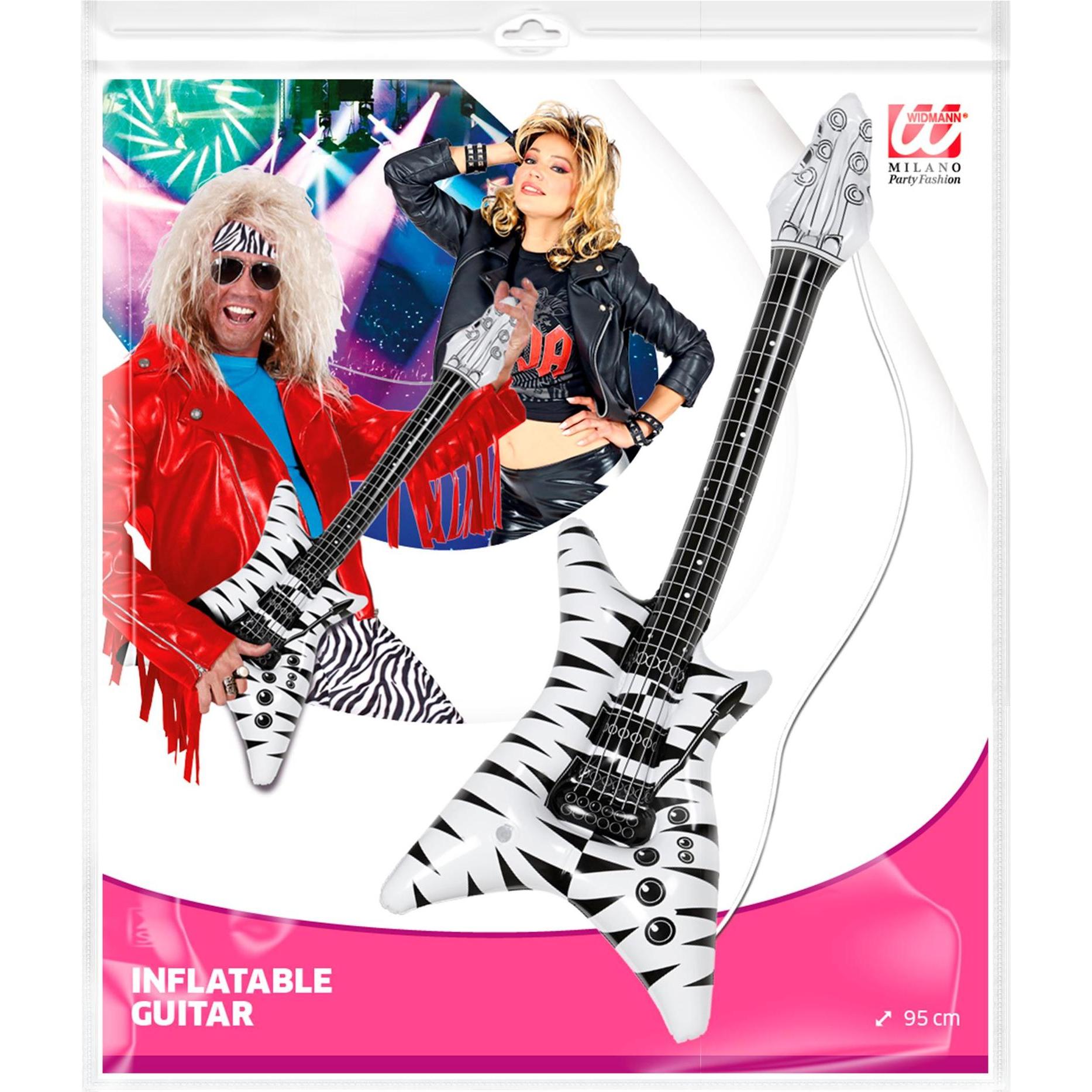 Thumbnail - Widmann Aufblasbare Gitarre Zebramuster