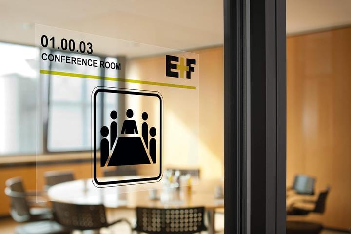 Actual product image HERMA Weatherproof Transparent Film Labels