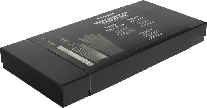 Produktbild Microplane Gourmet Raspel Set mit Schutzhandschuh