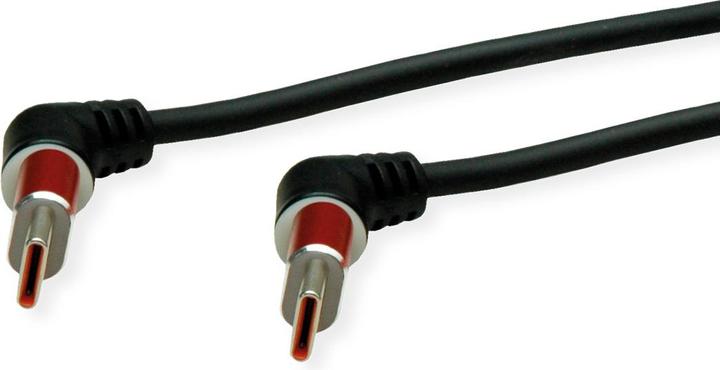 Produktbild Roline USB 2.0 Kabel, Typ-C - Typ-C, ST/ST (2 m, USB 2.0, 60 W)