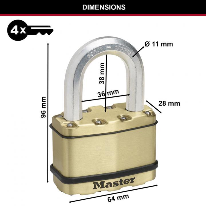 Produktbild Master Lock Excell Schloss