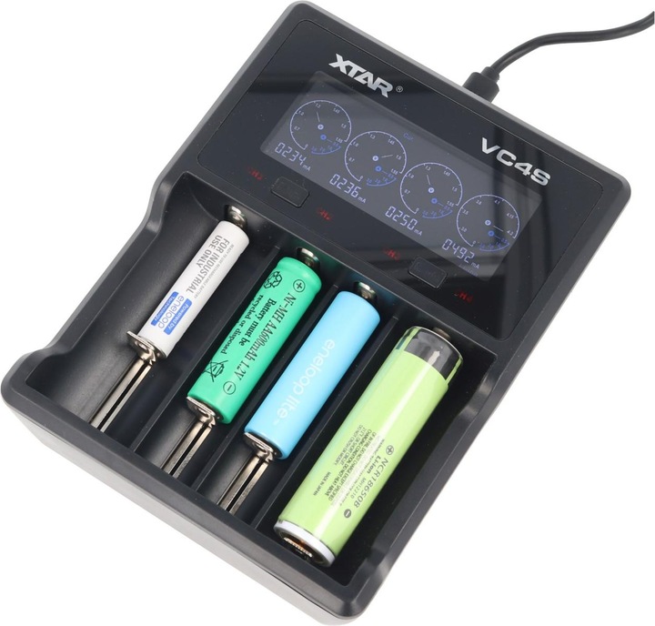 Produktbild Xtar VC4S (1 Stk., Ladegerät inkl. Akku)