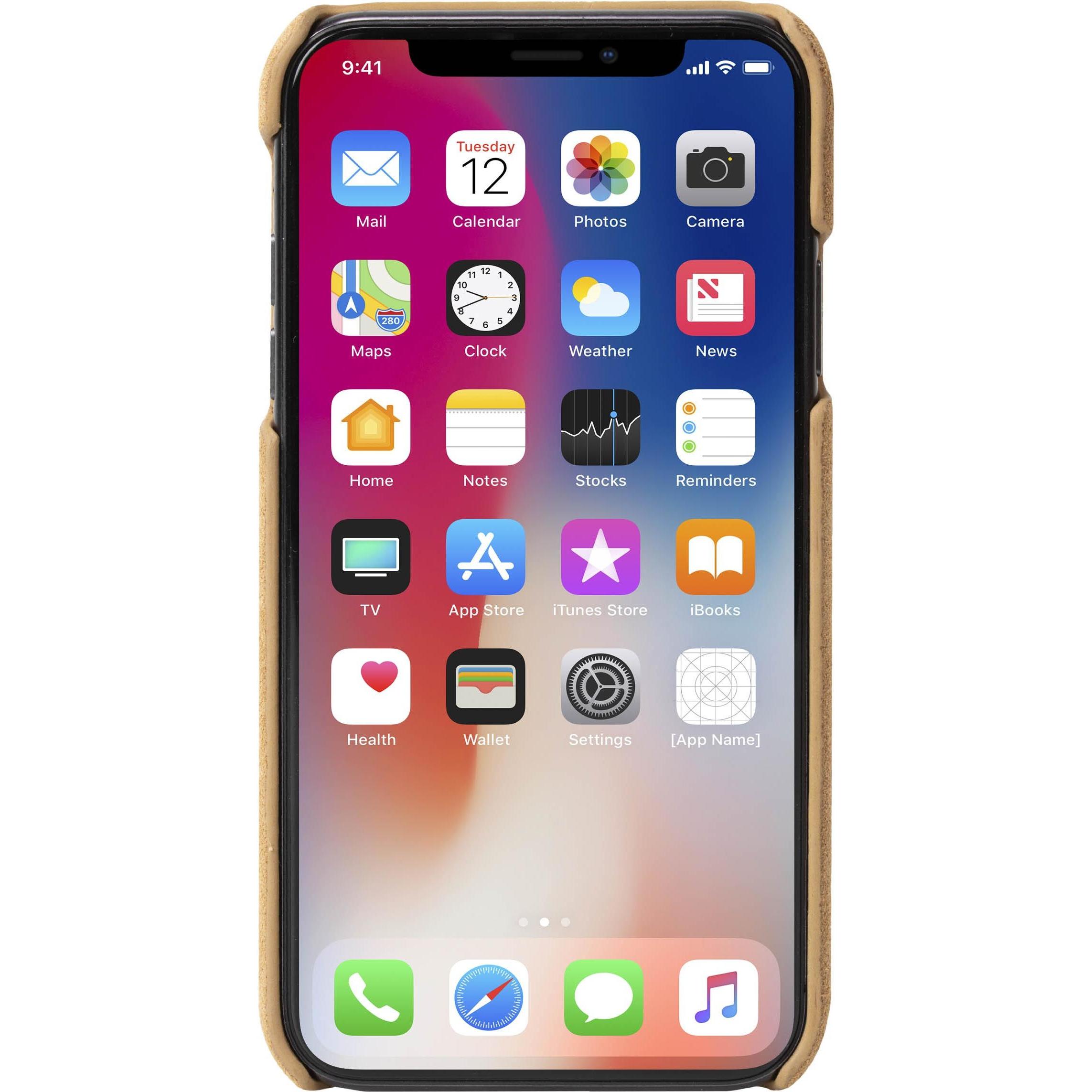 Thumbnail - Krusell Broby Cover Apple iPhone XR cognac (Apple iPhone XR), Smartphone Hülle, Braun