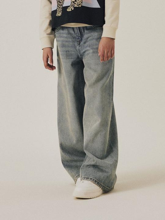 Actual product image Name it Nkfbella Skater Xwide Jeans 3111-Za Noos (158)