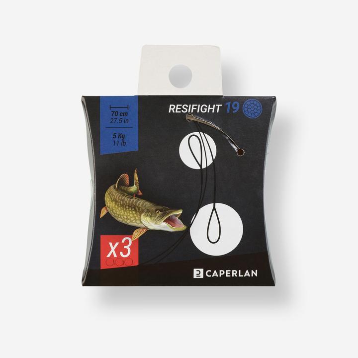 Immagine prodotto Caperlan Leader steel predator 2 loop (70 cm)