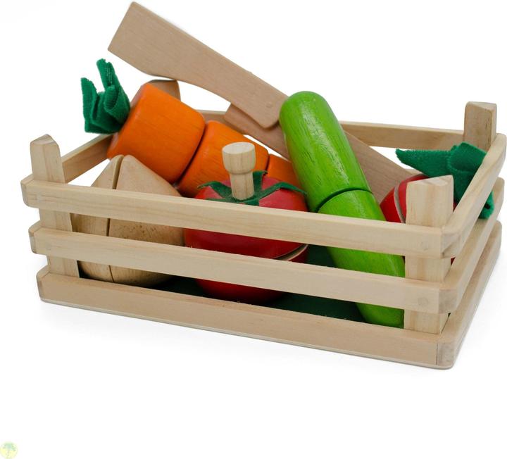 Produktbild Activity Board Schneidesortiment Gemüsekiste aus Holz